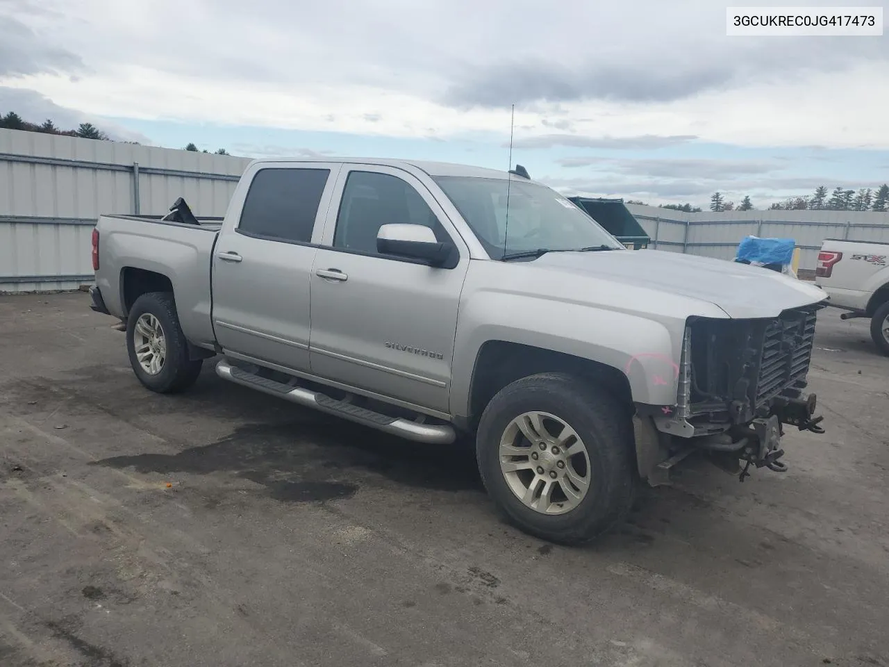 2018 Chevrolet Silverado K1500 Lt VIN: 3GCUKREC0JG417473 Lot: 78477584