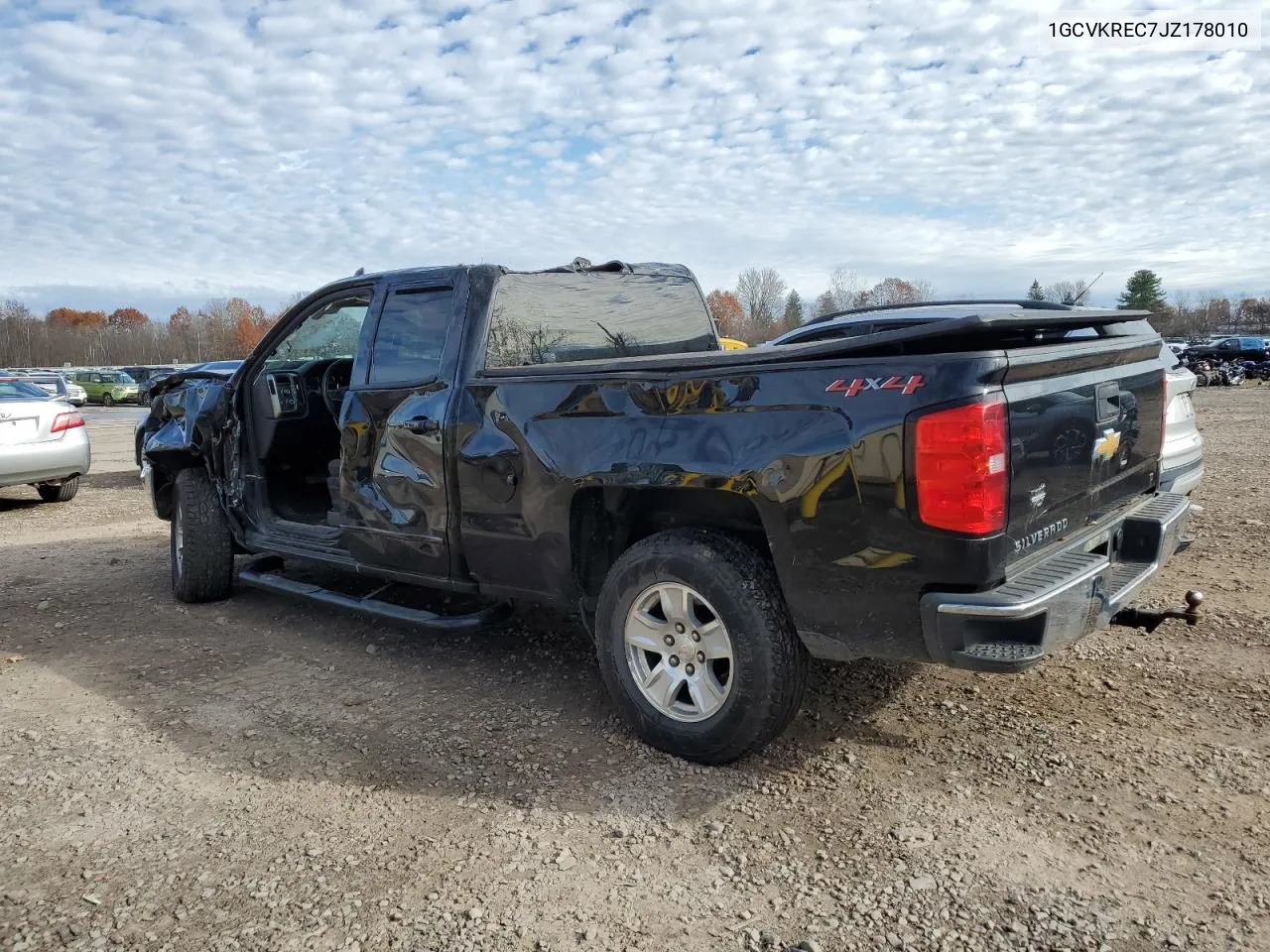 2018 Chevrolet Silverado K1500 Lt VIN: 1GCVKREC7JZ178010 Lot: 78508564