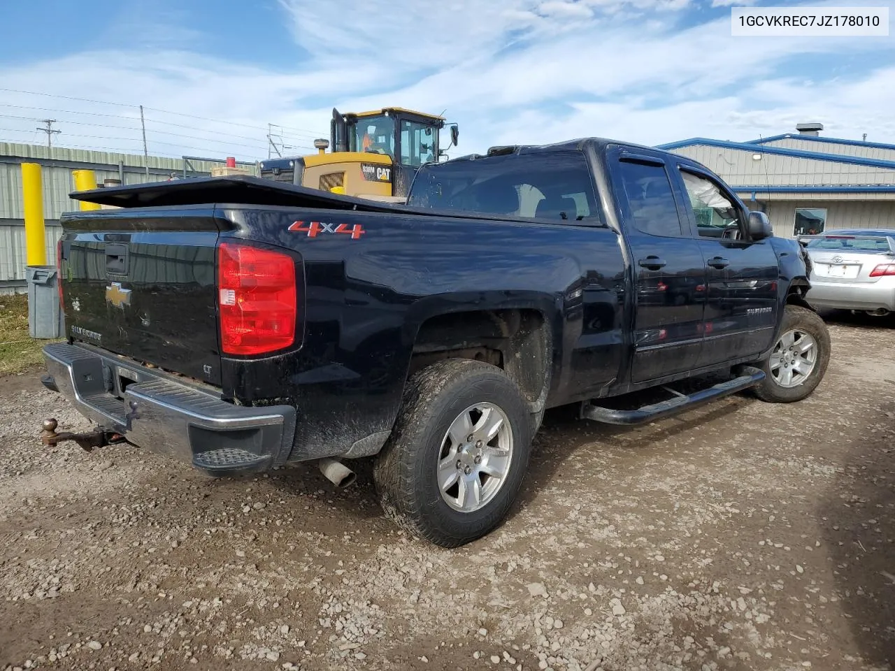 2018 Chevrolet Silverado K1500 Lt VIN: 1GCVKREC7JZ178010 Lot: 78508564