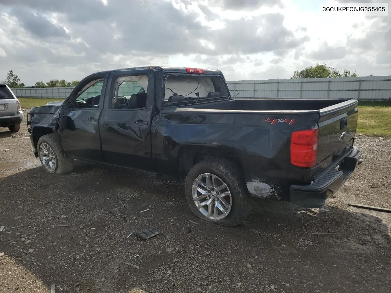 2018 Chevrolet Silverado K1500 Custom VIN: 3GCUKPEC6JG355405 Lot: 78527444