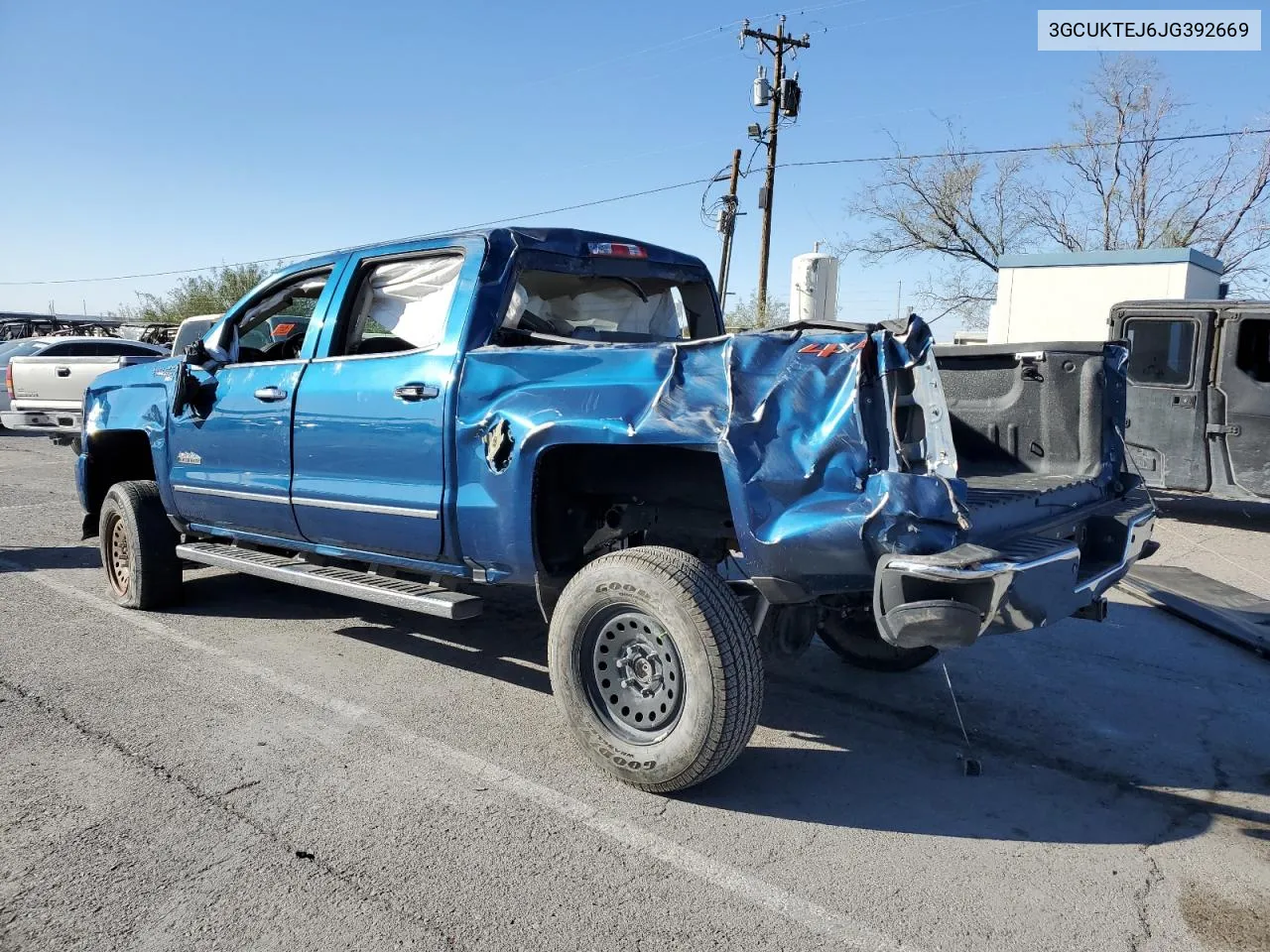 2018 Chevrolet Silverado K1500 High Country VIN: 3GCUKTEJ6JG392669 Lot: 78531834