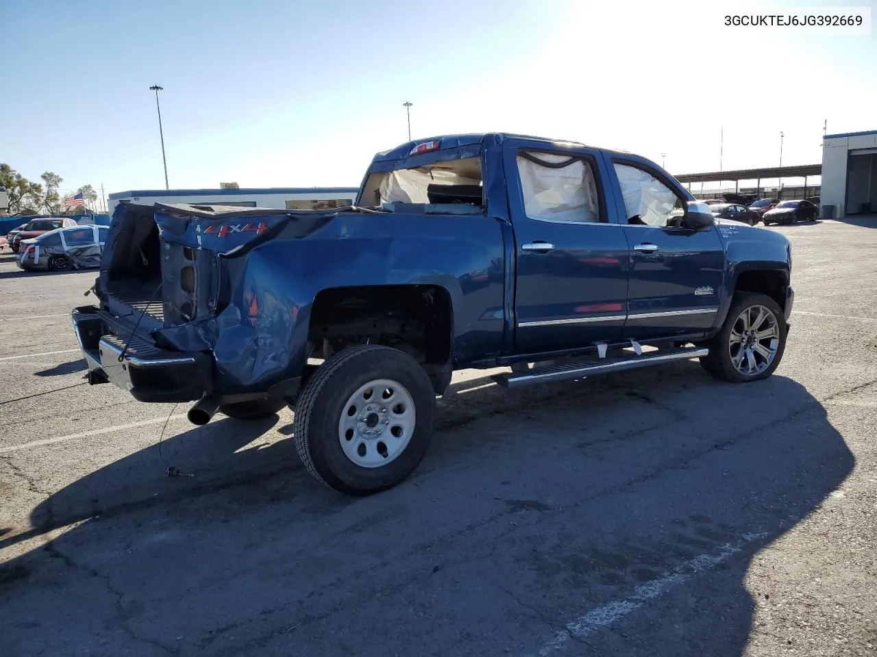 2018 Chevrolet Silverado K1500 High Country VIN: 3GCUKTEJ6JG392669 Lot: 78531834