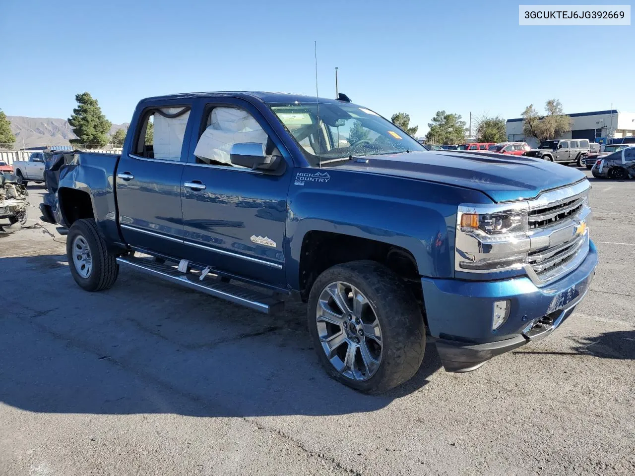 2018 Chevrolet Silverado K1500 High Country VIN: 3GCUKTEJ6JG392669 Lot: 78531834