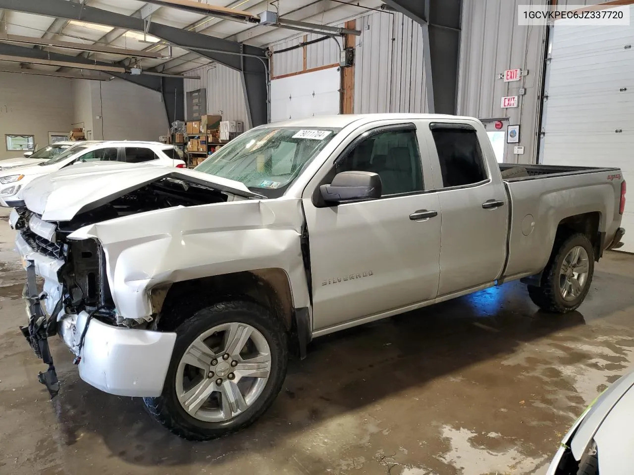 2018 Chevrolet Silverado K1500 Custom VIN: 1GCVKPEC6JZ337720 Lot: 79011704