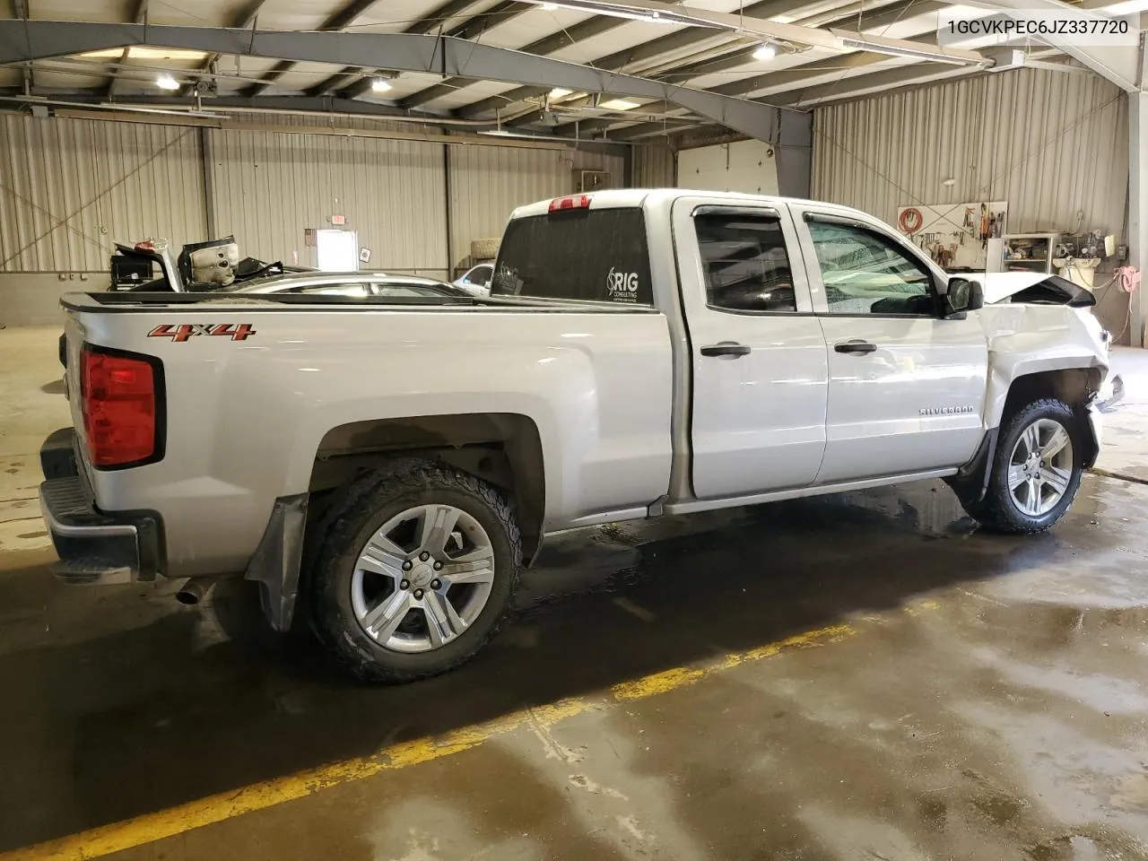 2018 Chevrolet Silverado K1500 Custom VIN: 1GCVKPEC6JZ337720 Lot: 79011704