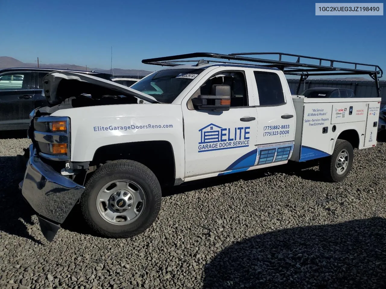 2018 Chevrolet Silverado K2500 Heavy Duty VIN: 1GC2KUEG3JZ198490 Lot: 79052974