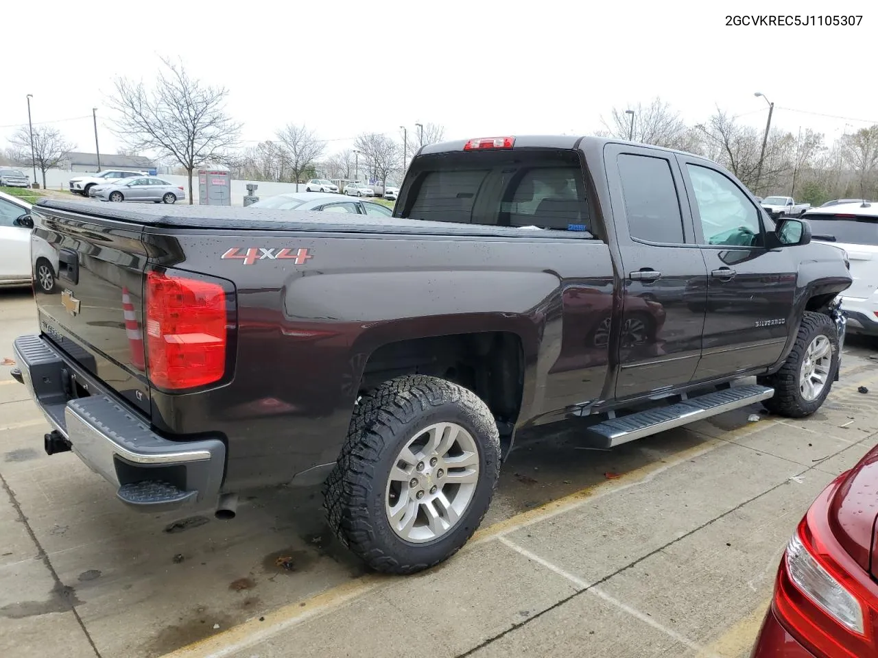 2018 Chevrolet Silverado K1500 Lt VIN: 2GCVKREC5J1105307 Lot: 79207244