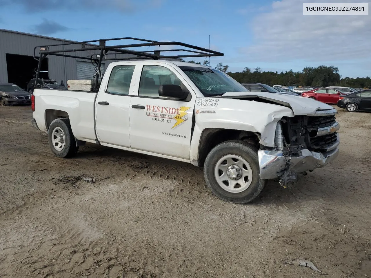 2018 Chevrolet Silverado C1500 VIN: 1GCRCNEC9JZ274891 Lot: 79236944