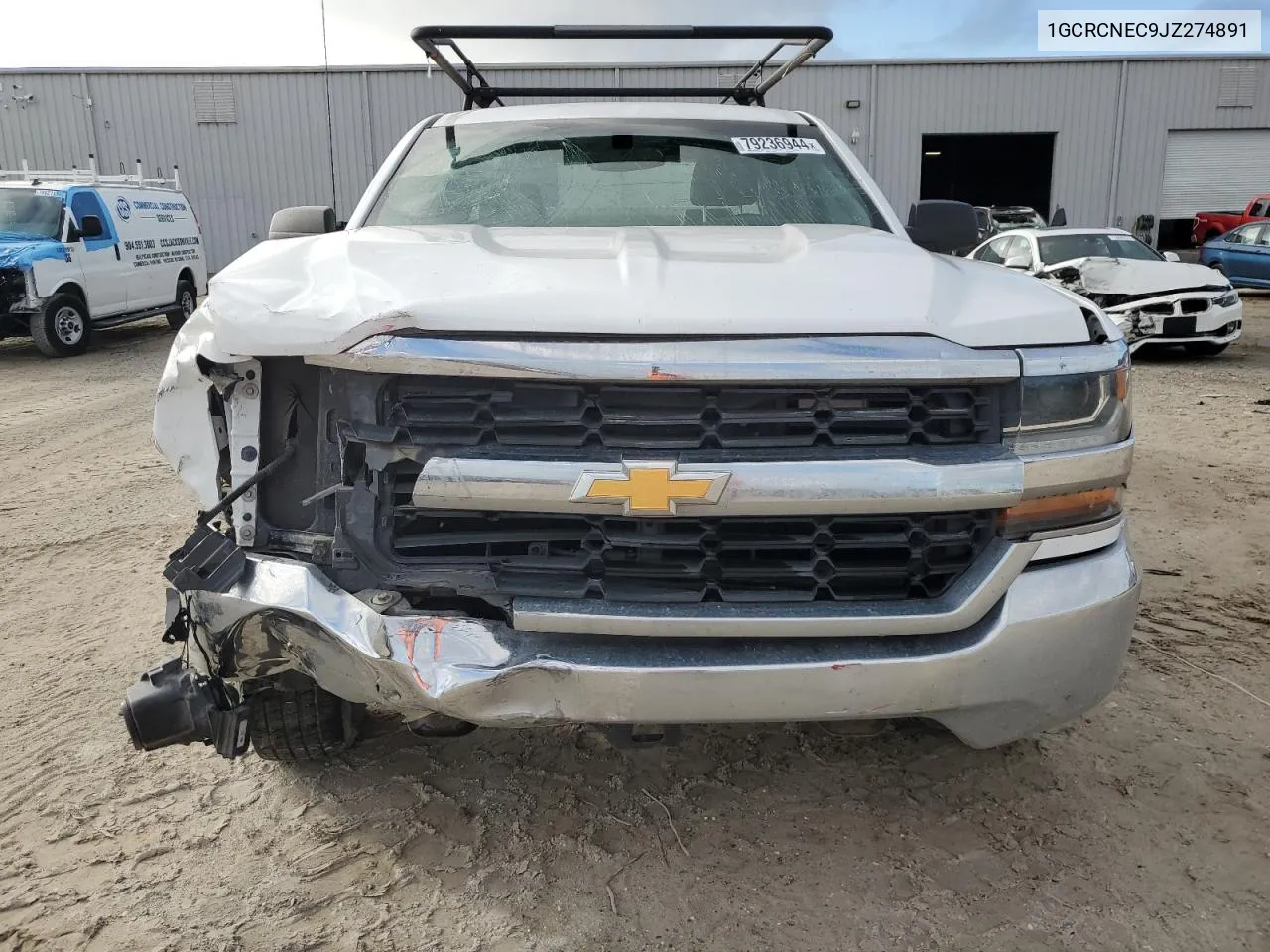 2018 Chevrolet Silverado C1500 VIN: 1GCRCNEC9JZ274891 Lot: 79236944