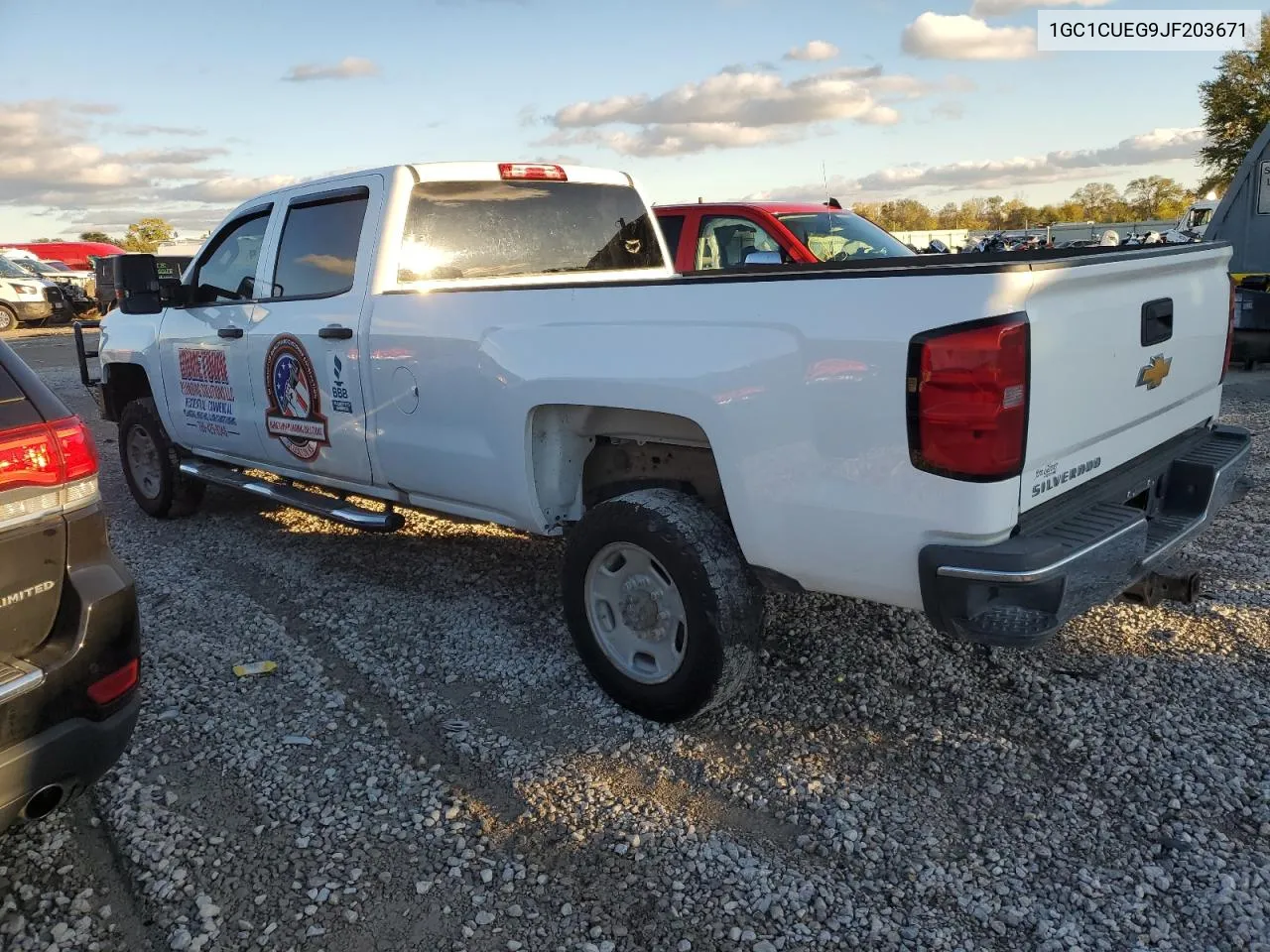 2018 Chevrolet Silverado C2500 Heavy Duty VIN: 1GC1CUEG9JF203671 Lot: 79251874