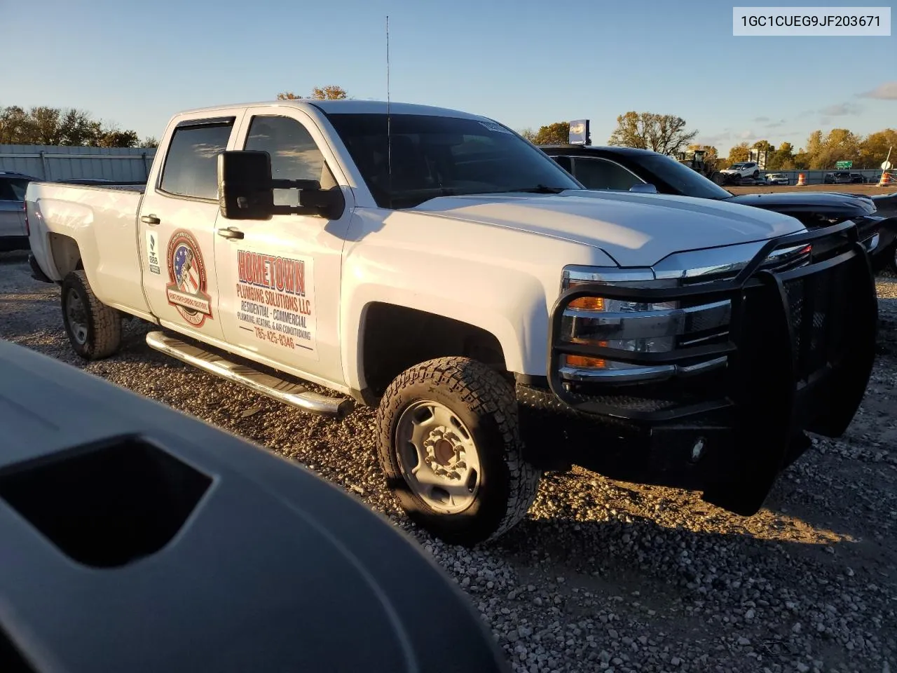 2018 Chevrolet Silverado C2500 Heavy Duty VIN: 1GC1CUEG9JF203671 Lot: 79251874