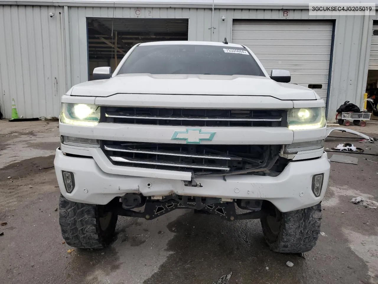 2018 Chevrolet Silverado K1500 Ltz VIN: 3GCUKSEC4JG205019 Lot: 79305664