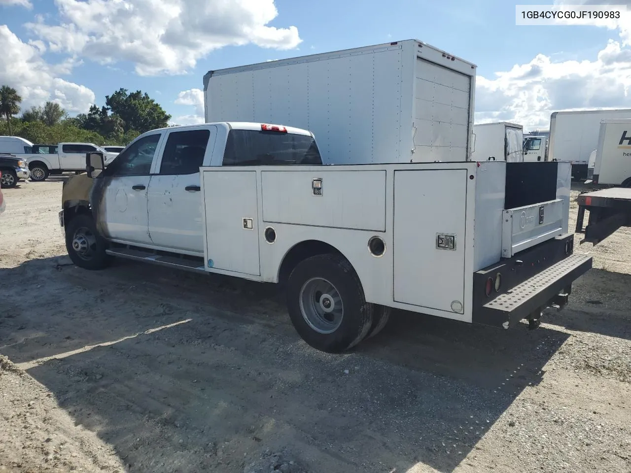 2018 Chevrolet Silverado C3500 VIN: 1GB4CYCG0JF190983 Lot: 79512584