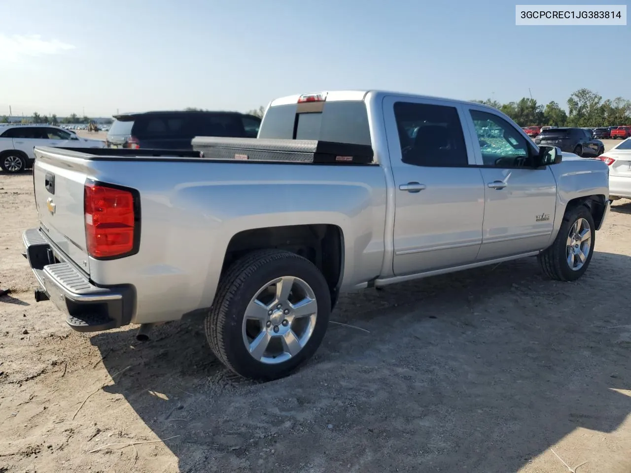 2018 Chevrolet Silverado C1500 Lt VIN: 3GCPCREC1JG383814 Lot: 79622994