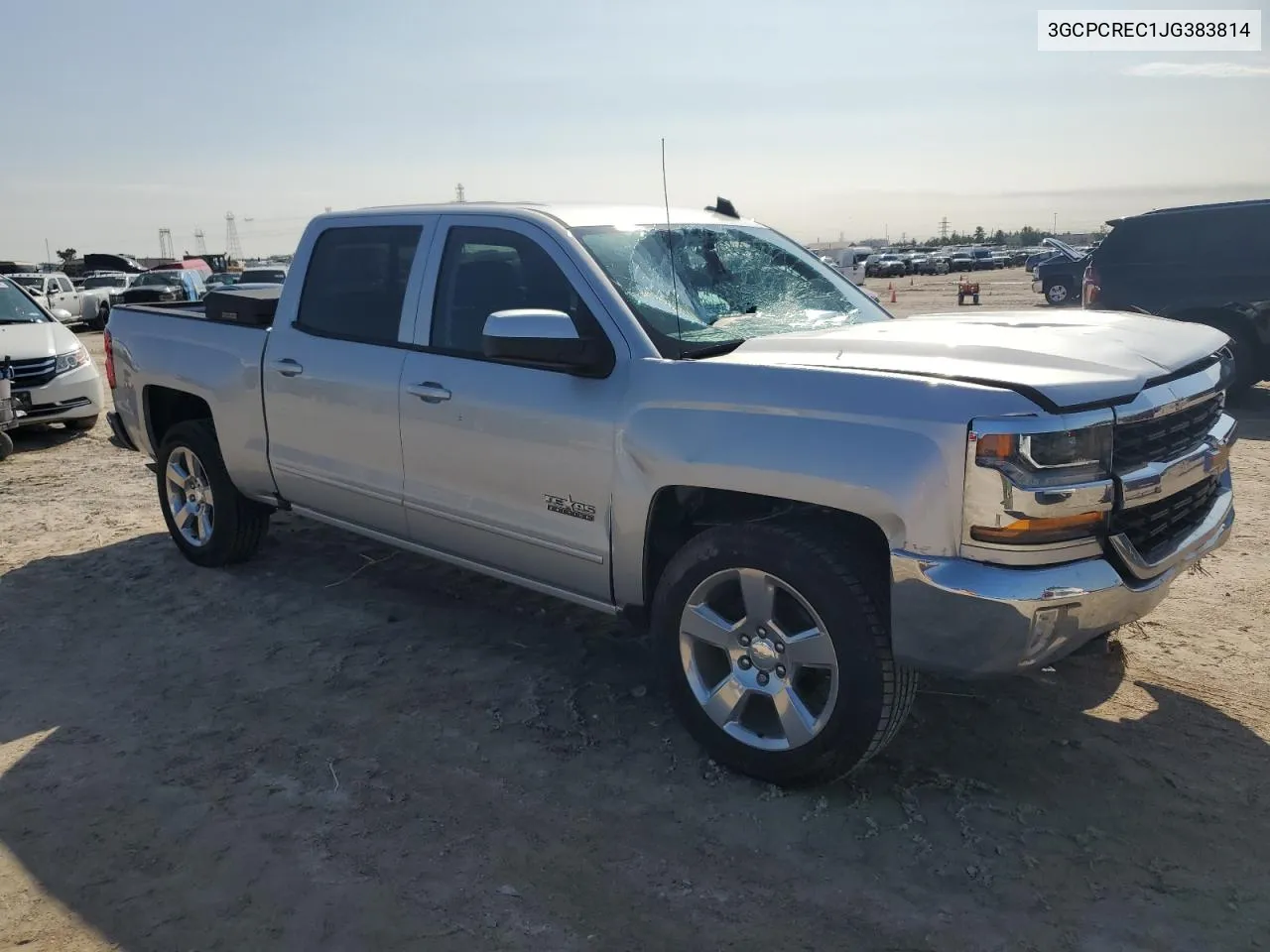 2018 Chevrolet Silverado C1500 Lt VIN: 3GCPCREC1JG383814 Lot: 79622994