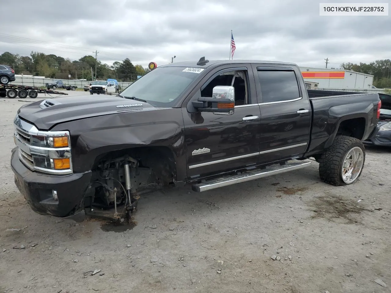 2018 Chevrolet Silverado K2500 High Country VIN: 1GC1KXEY6JF228752 Lot: 79626824