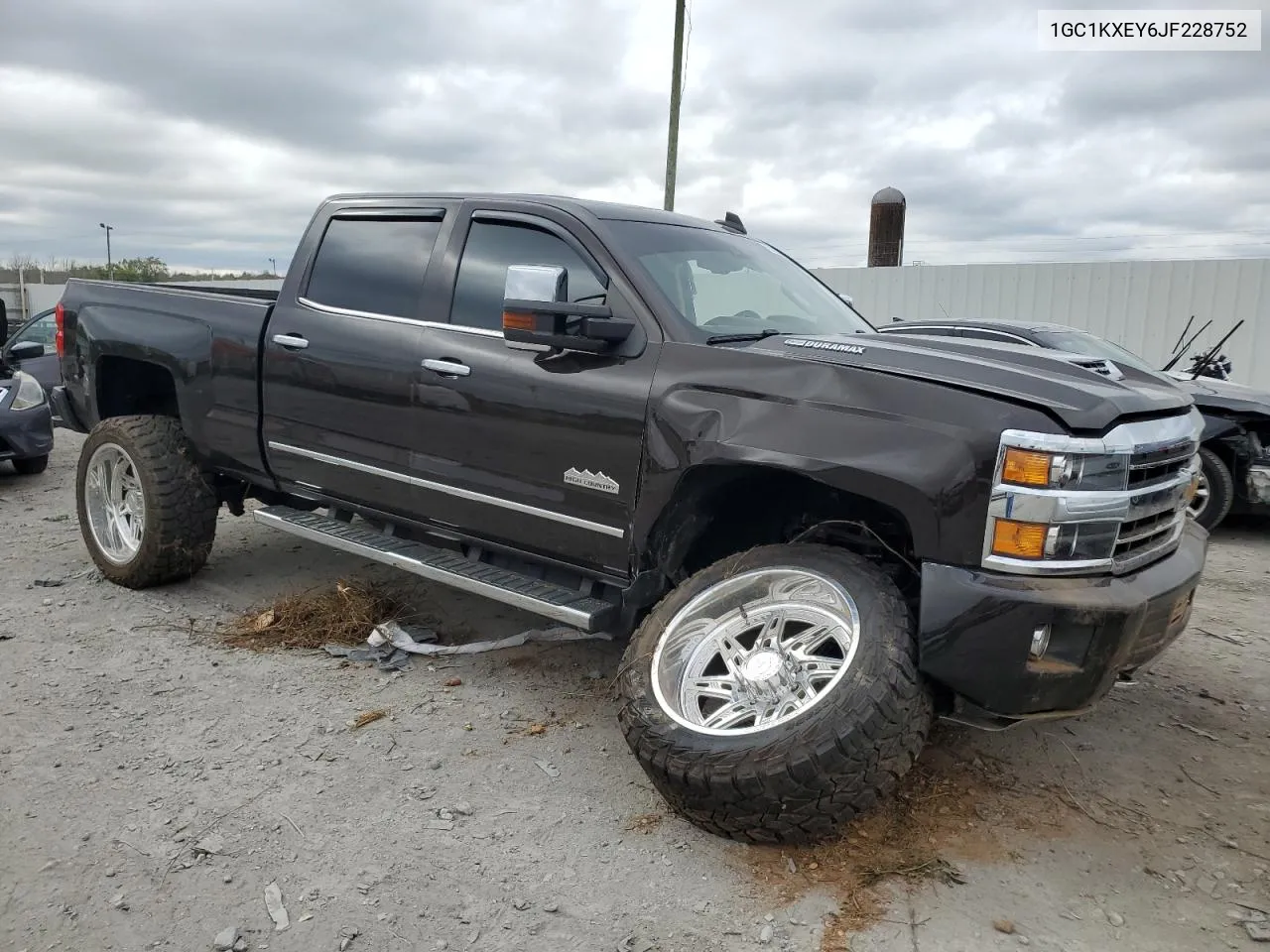 2018 Chevrolet Silverado K2500 High Country VIN: 1GC1KXEY6JF228752 Lot: 79626824