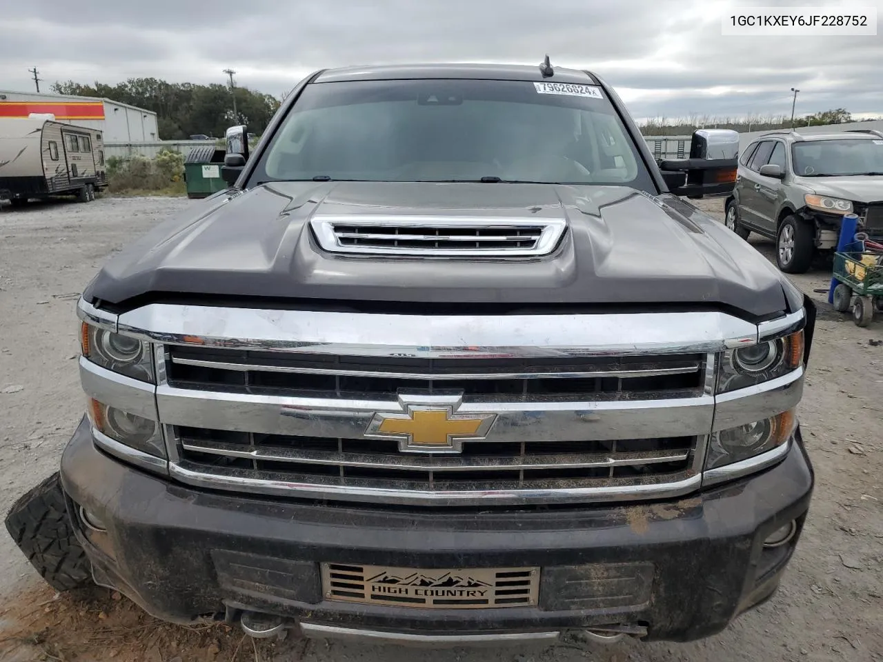 2018 Chevrolet Silverado K2500 High Country VIN: 1GC1KXEY6JF228752 Lot: 79626824