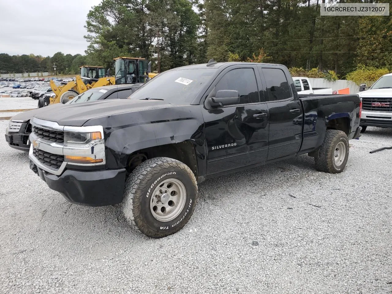 2018 Chevrolet Silverado C1500 Lt VIN: 1GCRCREC1JZ312007 Lot: 79682114