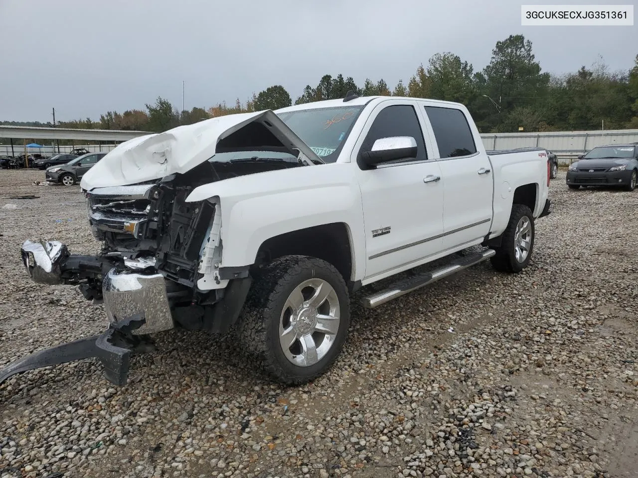 2018 Chevrolet Silverado K1500 Ltz VIN: 3GCUKSECXJG351361 Lot: 79719174