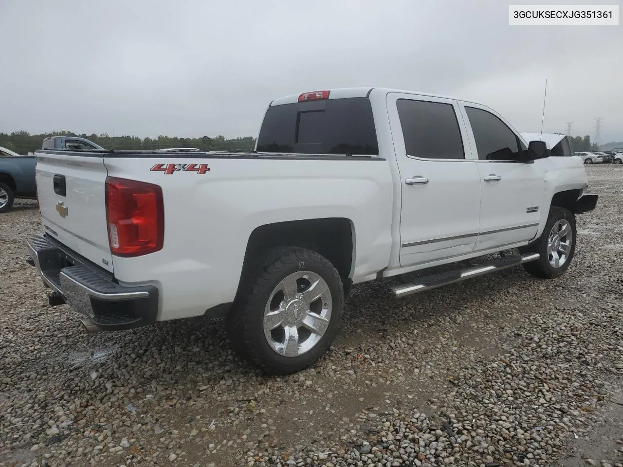 2018 Chevrolet Silverado K1500 Ltz VIN: 3GCUKSECXJG351361 Lot: 79719174