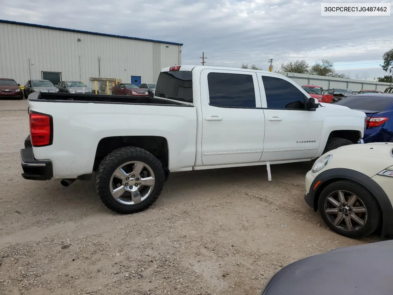 2018 Chevrolet Silverado C1500 Lt VIN: 3GCPCREC1JG487462 Lot: 79724914