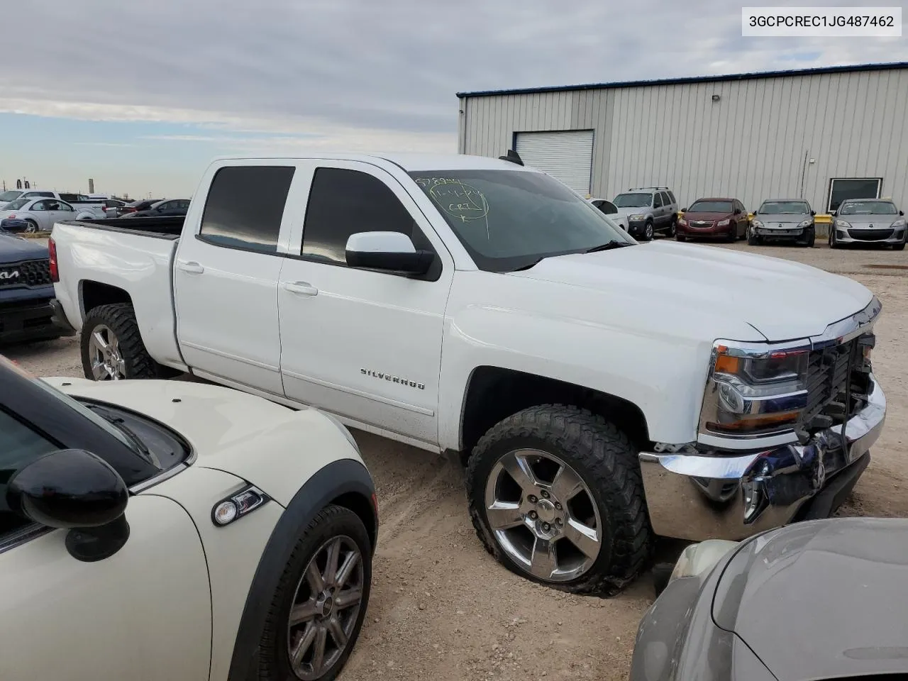 2018 Chevrolet Silverado C1500 Lt VIN: 3GCPCREC1JG487462 Lot: 79724914