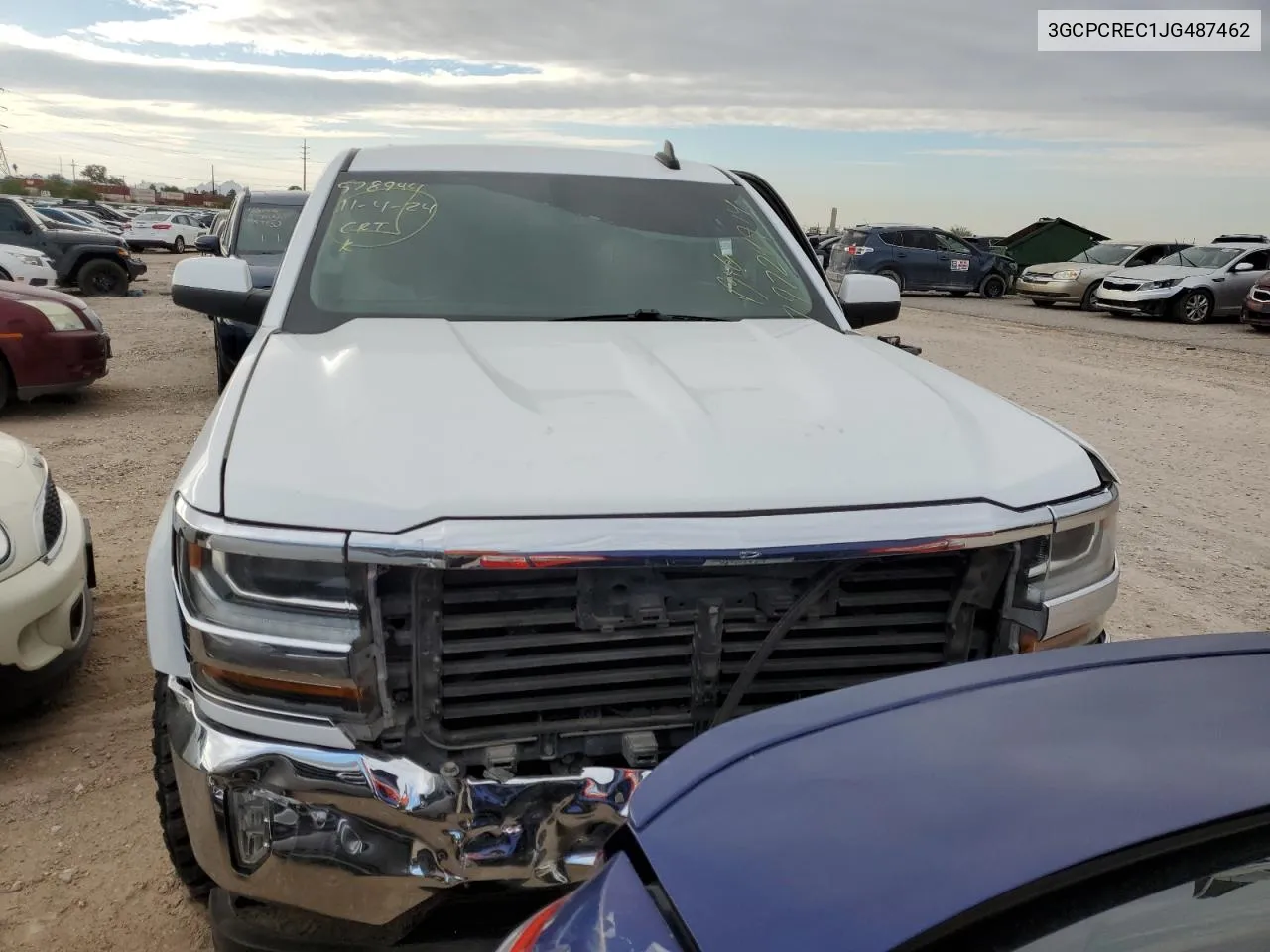 2018 Chevrolet Silverado C1500 Lt VIN: 3GCPCREC1JG487462 Lot: 79724914