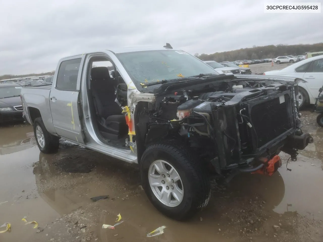 2018 Chevrolet Silverado C1500 Lt VIN: 3GCPCREC4JG595428 Lot: 79753534