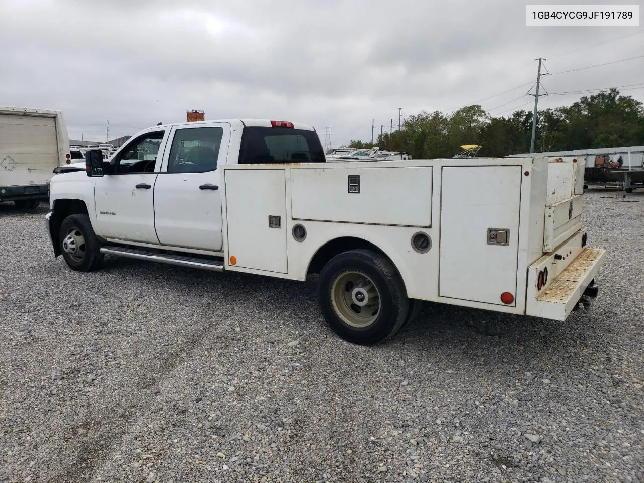 2018 Chevrolet Silverado C3500 VIN: 1GB4CYCG9JF191789 Lot: 79763544