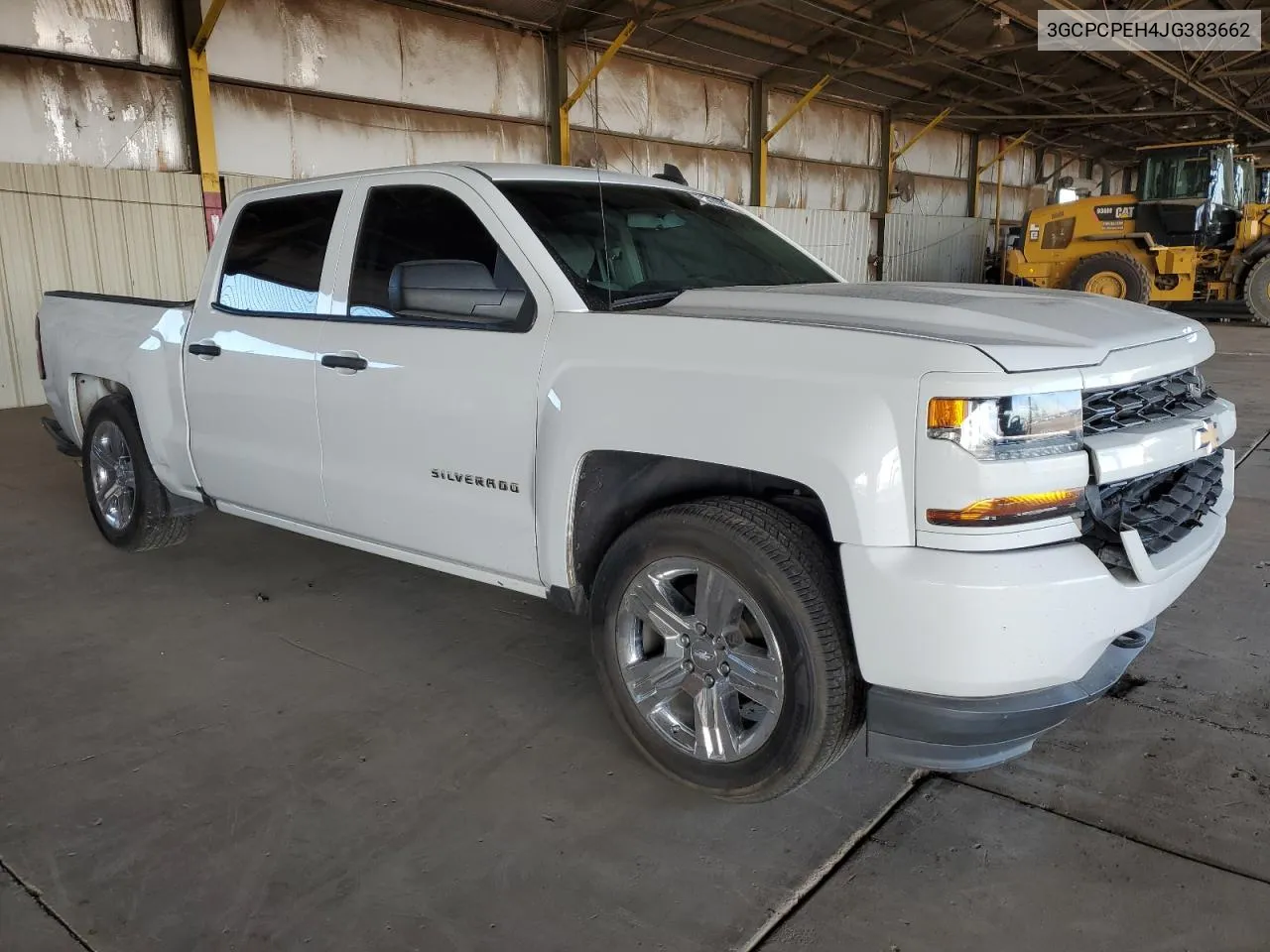 2018 Chevrolet Silverado C1500 Custom VIN: 3GCPCPEH4JG383662 Lot: 79775984