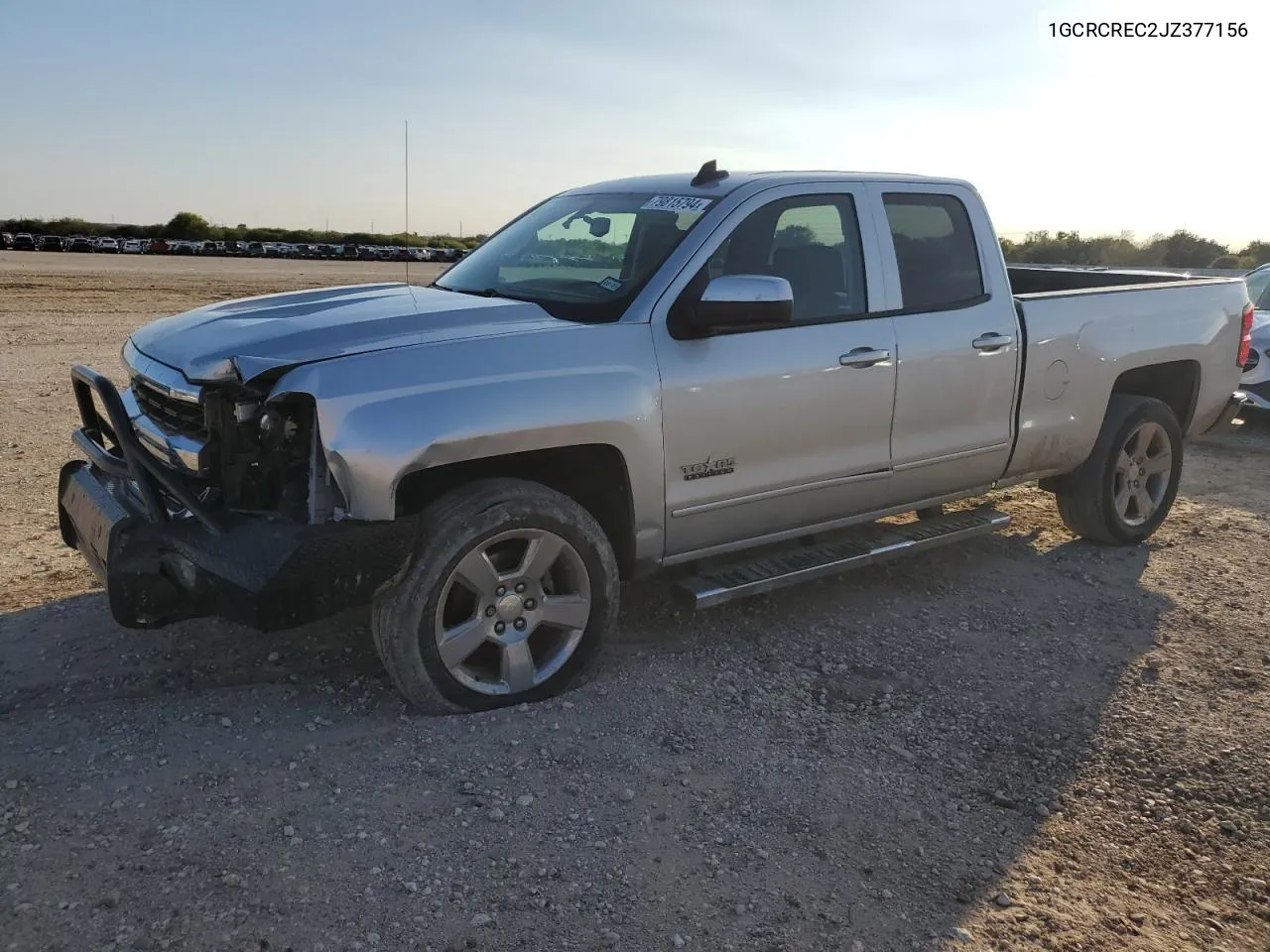 2018 Chevrolet Silverado C1500 Lt VIN: 1GCRCREC2JZ377156 Lot: 79815794