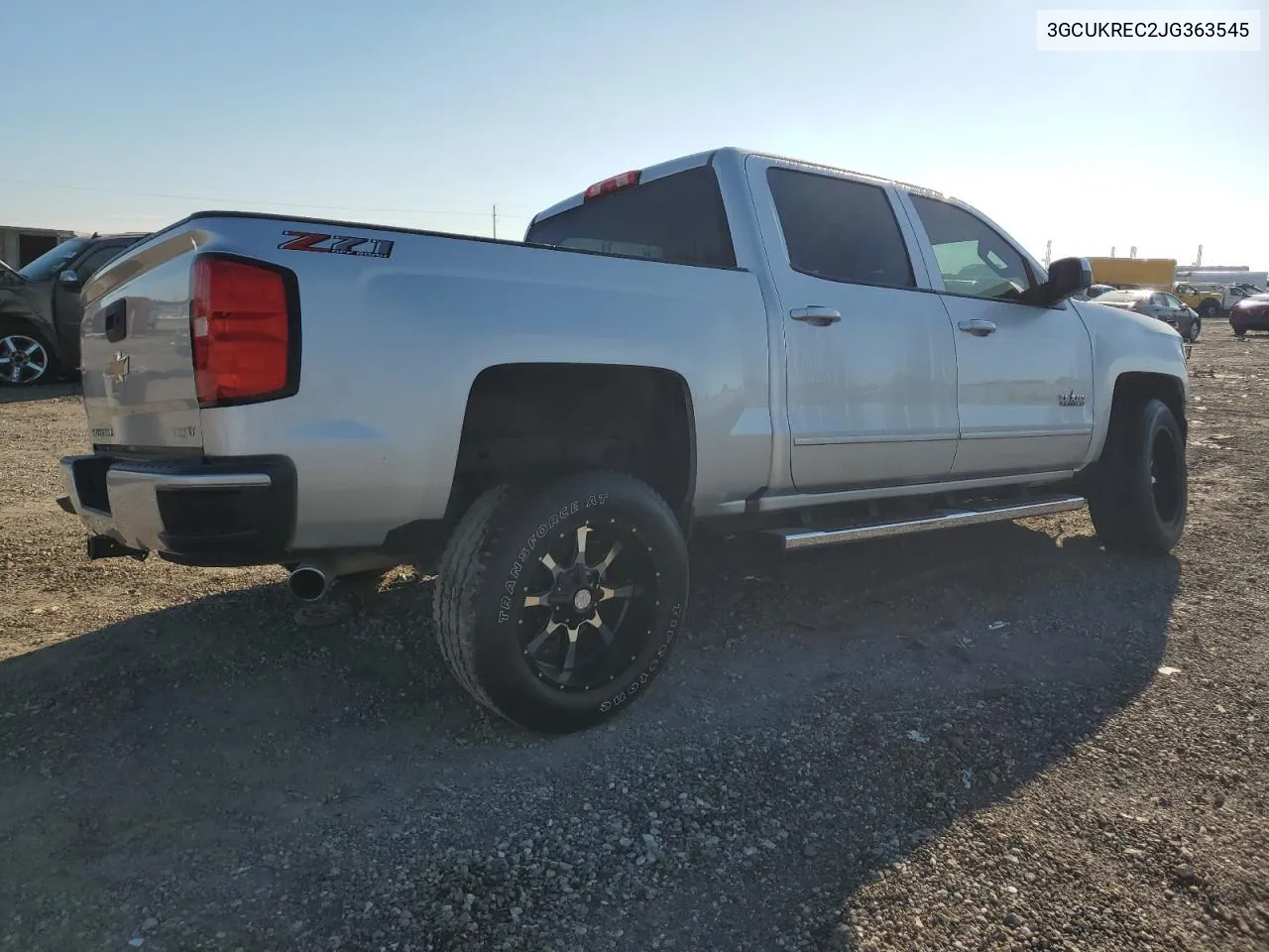 2018 Chevrolet Silverado K1500 Lt VIN: 3GCUKREC2JG363545 Lot: 79842544