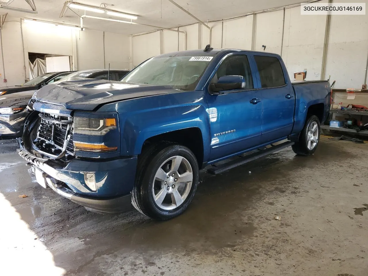 2018 Chevrolet Silverado K1500 Lt VIN: 3GCUKREC0JG146169 Lot: 79961914