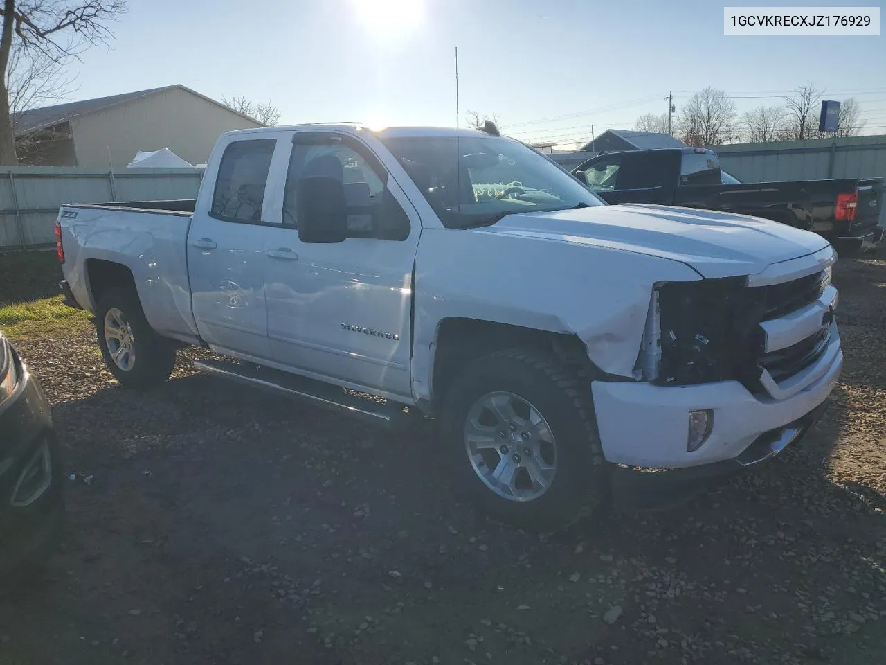 2018 Chevrolet Silverado K1500 Lt VIN: 1GCVKRECXJZ176929 Lot: 80077454