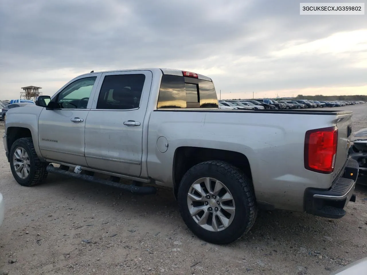 2018 Chevrolet Silverado K1500 Ltz VIN: 3GCUKSECXJG359802 Lot: 80182644