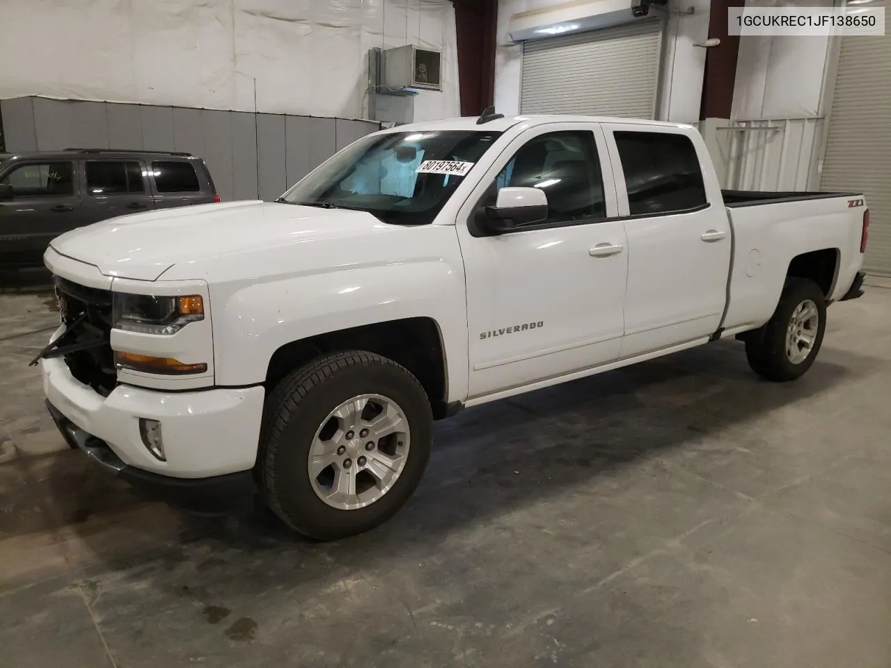 2018 Chevrolet Silverado K1500 Lt VIN: 1GCUKREC1JF138650 Lot: 80197564