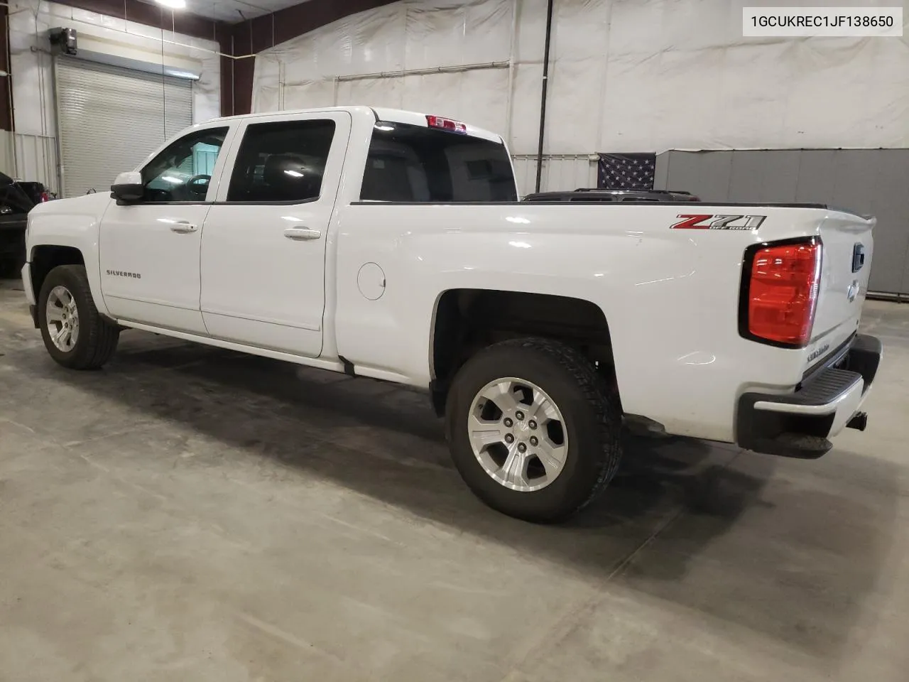 2018 Chevrolet Silverado K1500 Lt VIN: 1GCUKREC1JF138650 Lot: 80197564