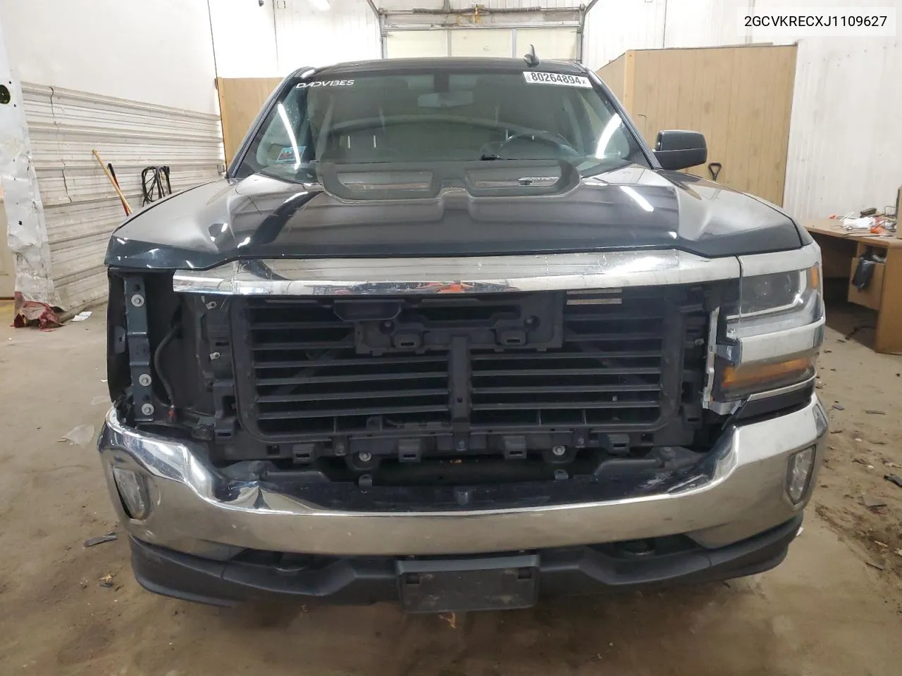 2018 Chevrolet Silverado K1500 Lt VIN: 2GCVKRECXJ1109627 Lot: 80264894