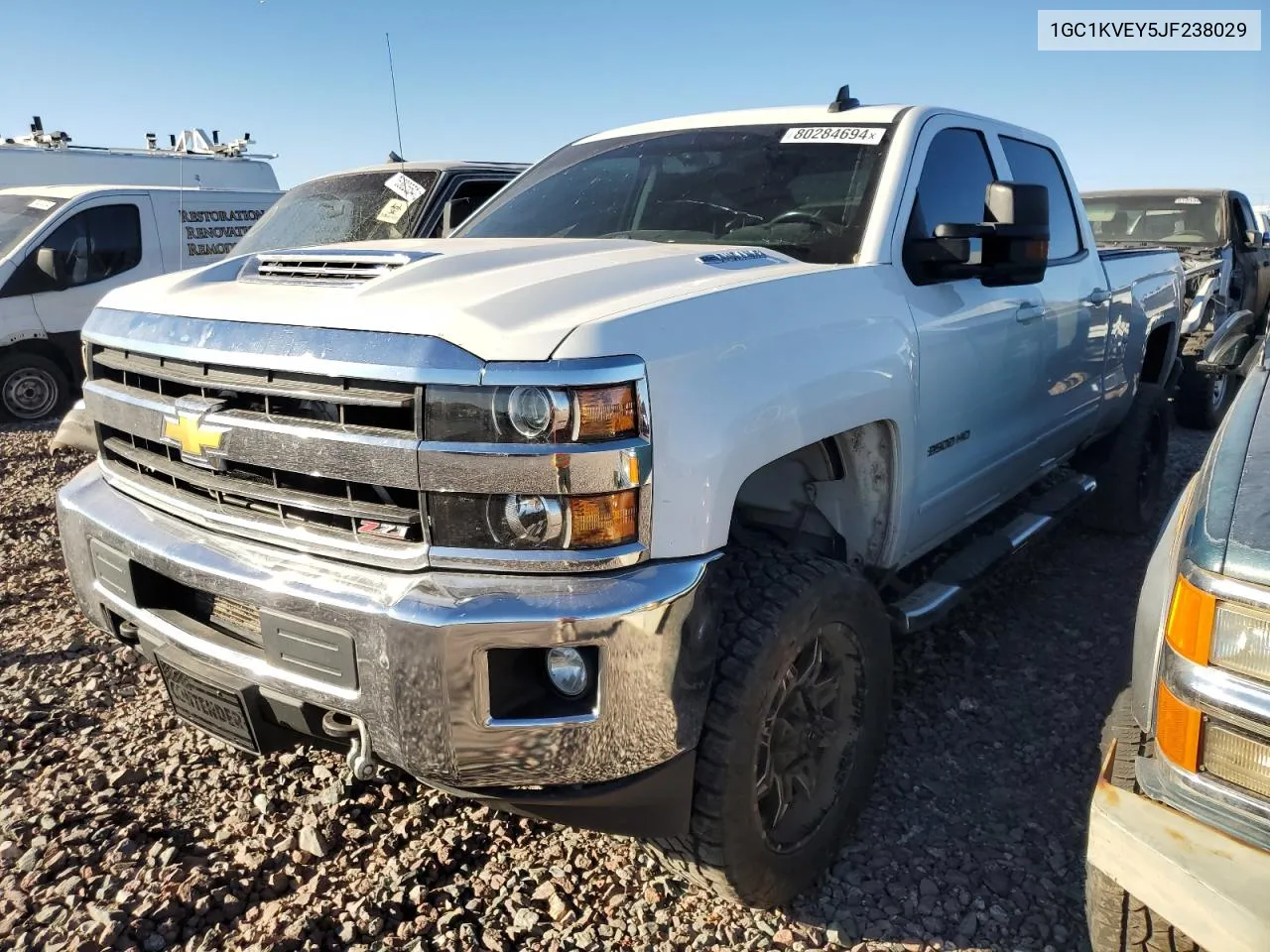 2018 Chevrolet Silverado K2500 Heavy Duty Lt VIN: 1GC1KVEY5JF238029 Lot: 80284694