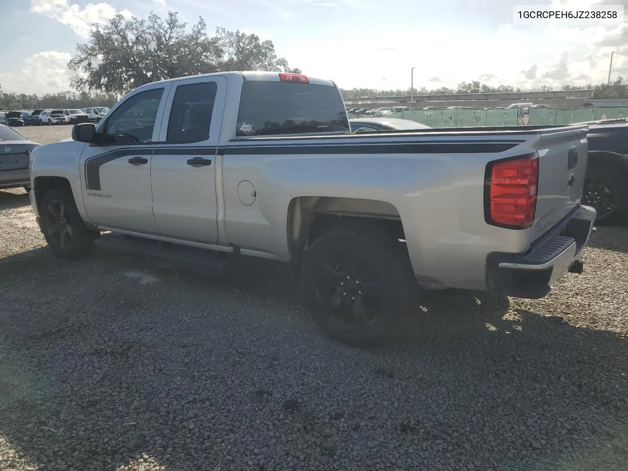 2018 Chevrolet Silverado C1500 Custom VIN: 1GCRCPEH6JZ238258 Lot: 80294904