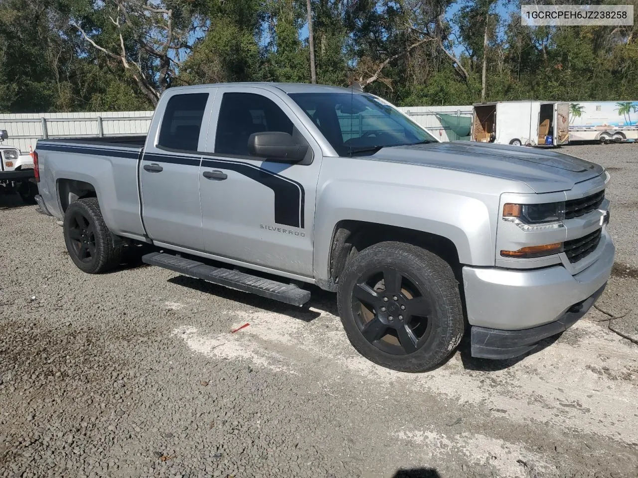 2018 Chevrolet Silverado C1500 Custom VIN: 1GCRCPEH6JZ238258 Lot: 80294904