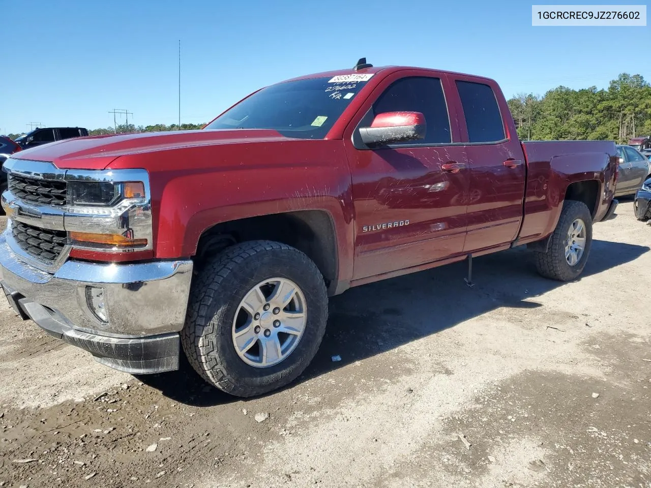 2018 Chevrolet Silverado C1500 Lt VIN: 1GCRCREC9JZ276602 Lot: 80387164