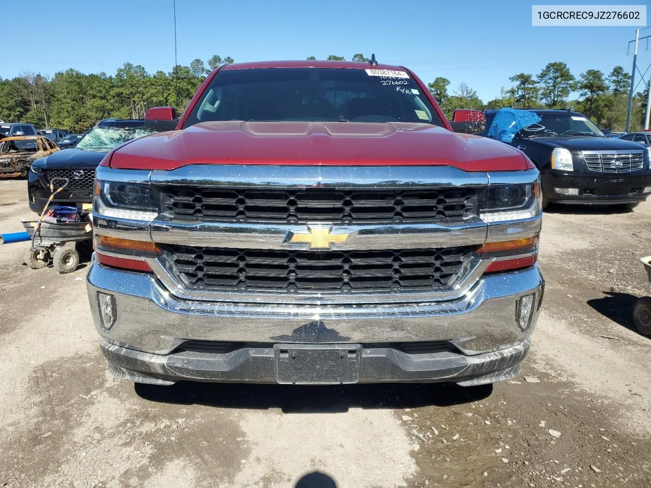 2018 Chevrolet Silverado C1500 Lt VIN: 1GCRCREC9JZ276602 Lot: 80387164