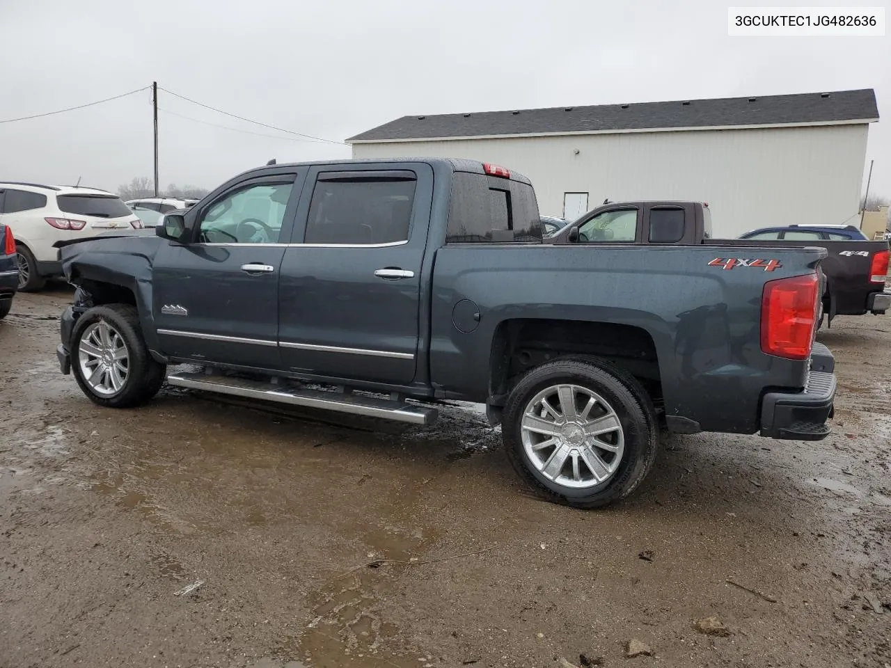 2018 Chevrolet Silverado K1500 High Country VIN: 3GCUKTEC1JG482636 Lot: 80480434