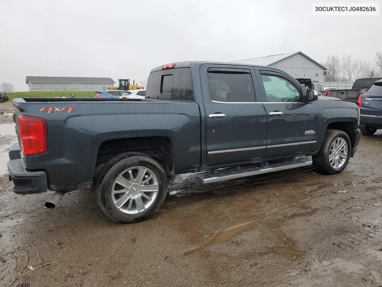 2018 Chevrolet Silverado K1500 High Country VIN: 3GCUKTEC1JG482636 Lot: 80480434