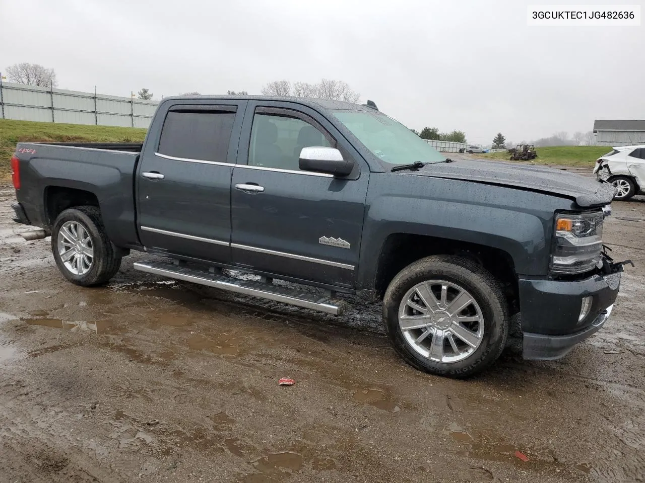 2018 Chevrolet Silverado K1500 High Country VIN: 3GCUKTEC1JG482636 Lot: 80480434