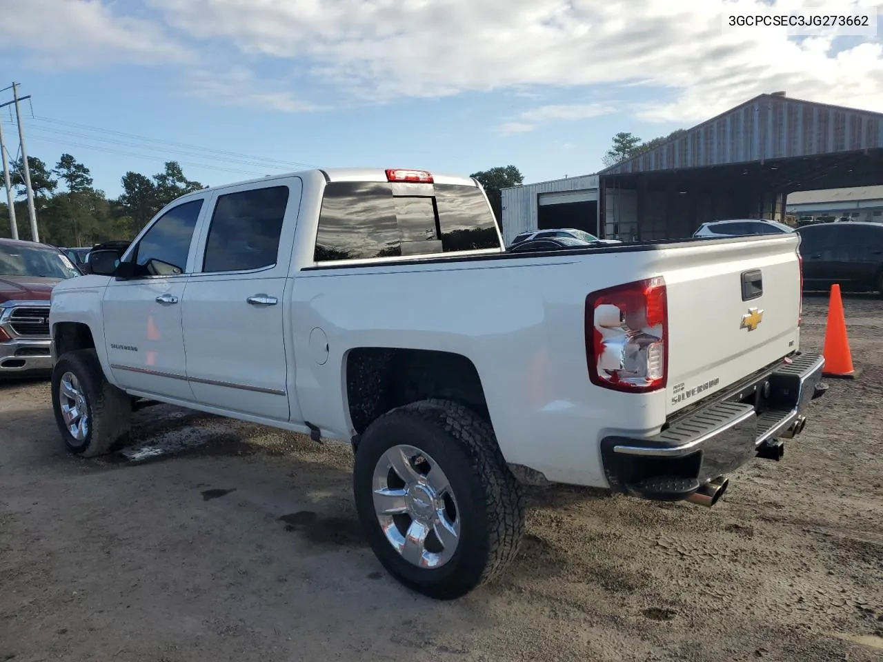 2018 Chevrolet Silverado C1500 Ltz VIN: 3GCPCSEC3JG273662 Lot: 80818354