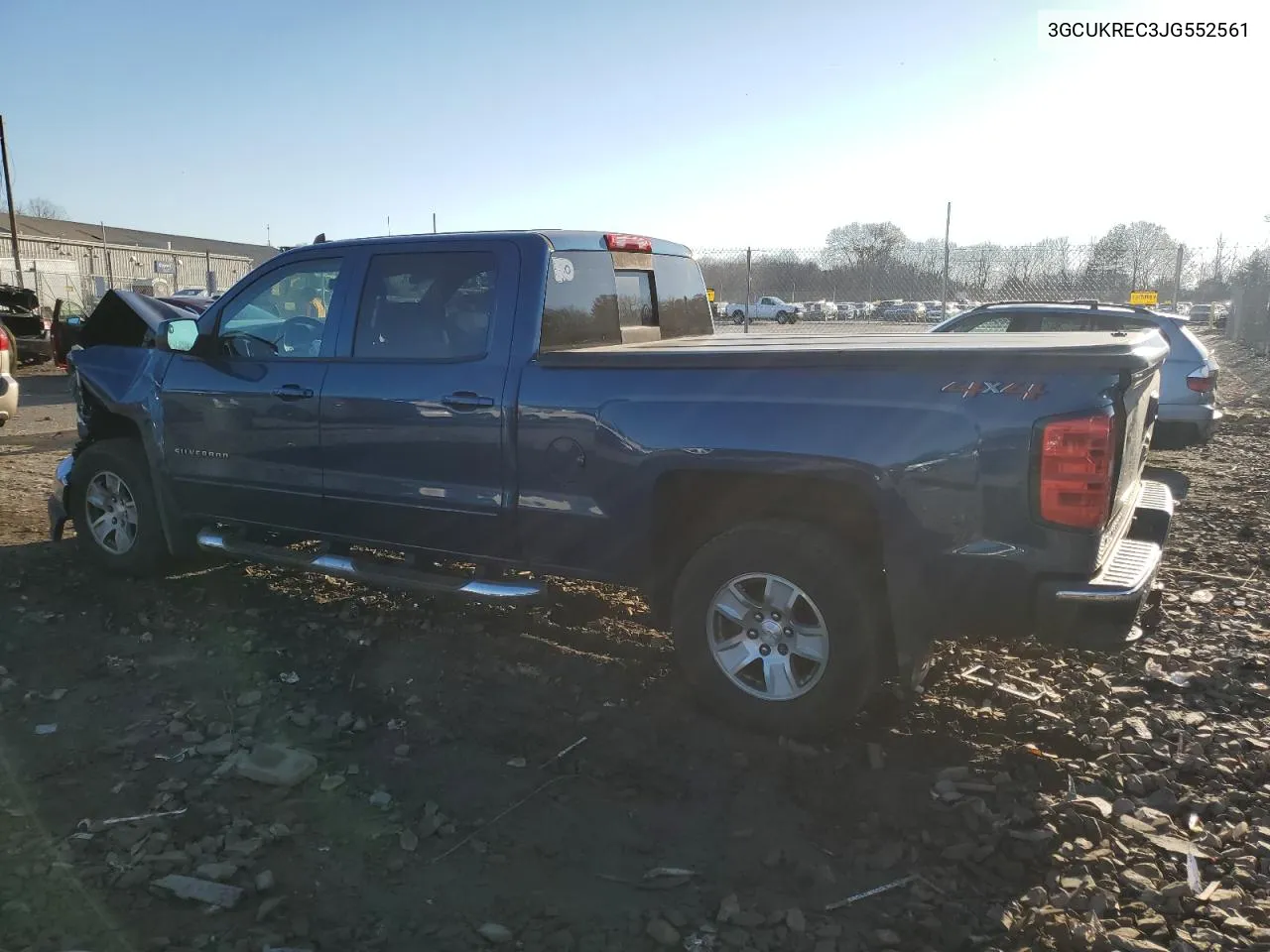 2018 Chevrolet Silverado K1500 Lt VIN: 3GCUKREC3JG552561 Lot: 80858864