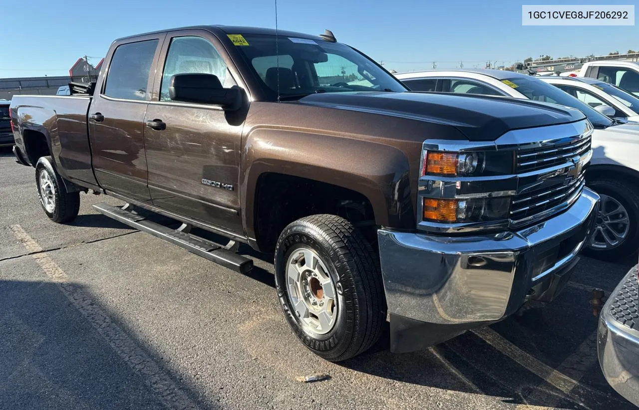 2018 Chevrolet Silverado C2500 Heavy Duty Lt VIN: 1GC1CVEG8JF206292 Lot: 80861244